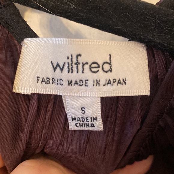 Wilfred Aritzia Austran Purple Sleeveless Blouse Size S - Picture 3 of 9